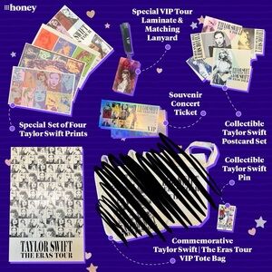 Taylor Swift | Other | Taylor Swift The Eras Tour Vip Box Complete Wo ...